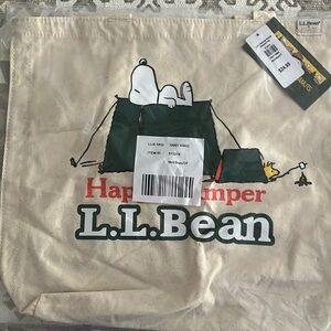 LLBean x Peanuts Wicked Shoppah Tote